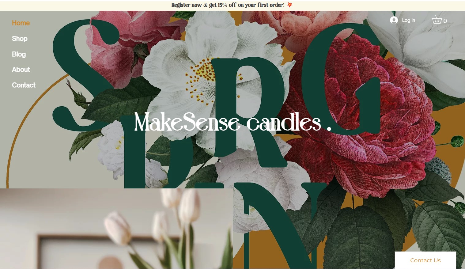 makesense candles website